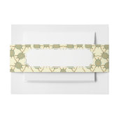 Schildpatroon Uitnodigingen Wikkel (Voorkant Voorbeeld)