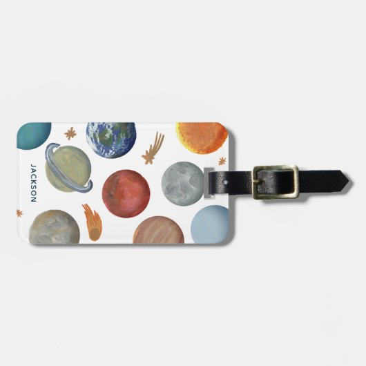 Schildplanken en naam bagagelabel (Voorkant horizontaal)