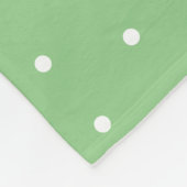 Schildroze cartoon fleece deken (Hoek)