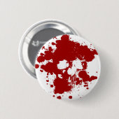 Schildschedel Ronde Button 5,7 Cm (Voorkant /achterkant)