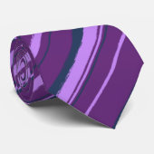 Schildscherp en tweeslachtig zeemacht stropdas (Opgerold)