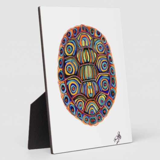 Schildschildpad Fotoplaat (Zijkant)