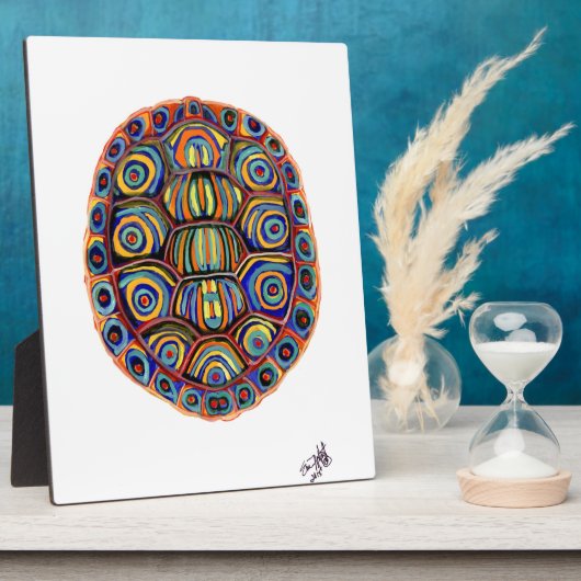 Schildschildpad Fotoplaat (Zijkant)