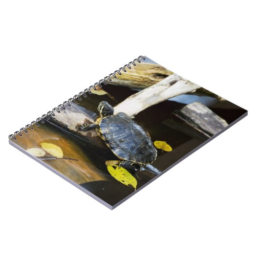 Schildschildpad in het wild notitieboek (Linkerzijde)