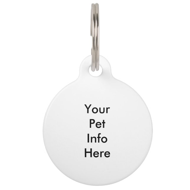 Schildschildpad op een logboek huisdierpenning (Achterkant)