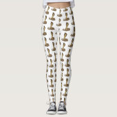 Schildslang met bruine cobra leggings (Voorkant)