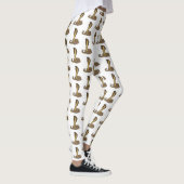 Schildslang met bruine cobra leggings (Rechts)