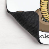 Schildslang met bruine cobra muismat (Hoek)