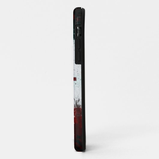 Schildvlag Canadese vlag Case-Mate iPhone Case (Achterkant/links)