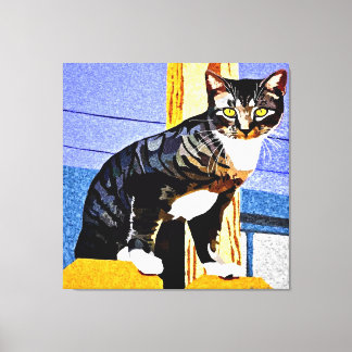 Schildwacht van de Voorstad Canvas Afdruk