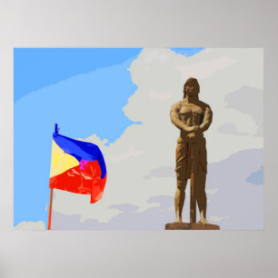 Schildwacht van vrijheid poster