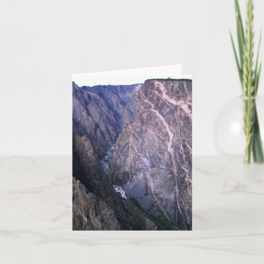 Schildwand, zwart kanon van de Gunnison Kaart (Voorkant)