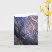 Schildwand, zwart kanon van de Gunnison Kaart (Gele Bloem)