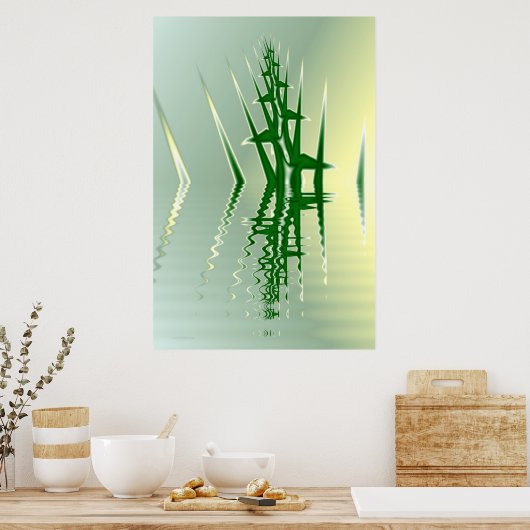 Schilf Poster (Keuken)