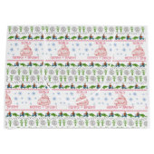 Schilferend, Vrolijk, en Helder Verpakkend Documen Groot Cadeauzakje (Voorkant)