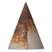 Schilferende verf, roestige muurtextuur. feesthoedjes (Achterkant)