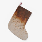 Schilferende verf, roestige muurtextuur. kleine kerstsok (Voorkant (Hangend))