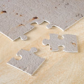 Schilferende verf, roestige muurtextuur. legpuzzel (Zijkant)