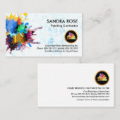 Schilferende Verf Splatter Home Reparaties Visitekaartje (Voorkant / Achterkant)