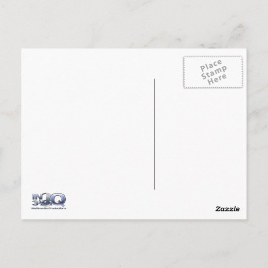 Schillend zeilen briefkaart (Achterkant)