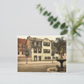 Schiller's House, Weimar, Thüringen, Duitsland Briefkaart (Staand voorkant)