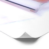 Schilpenselen voor Japanse reisposters Poster (Hoek)