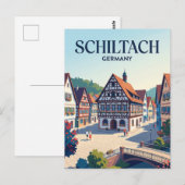 Schiltach Duitsland Briefkaart (Voorkant / Achterkant)