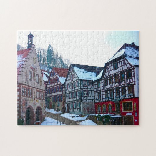 Schiltach Duitsland. Legpuzzel (Horizontaal)