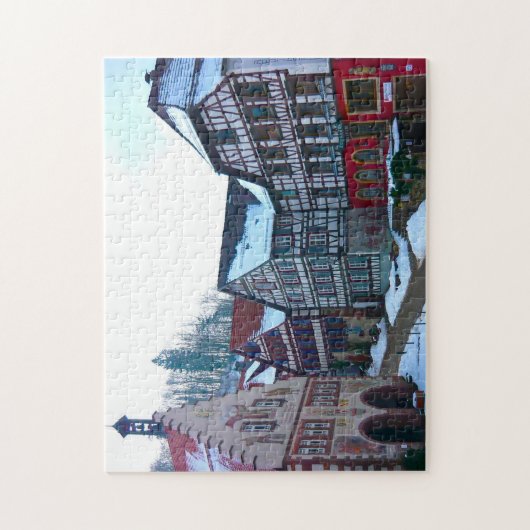 Schiltach Duitsland. Legpuzzel (Verticaal)