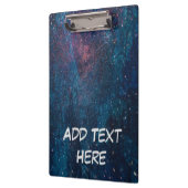 Schilveren van turqouise Galaxy Klembord (Links)