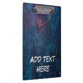 Schilveren van turqouise Galaxy Klembord (Rechts)