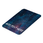 Schilveren van turqouise Galaxy Magneet (Linkerzijde)