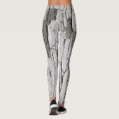  schilverf: witte muuresthetiek leggings (Achterkant)