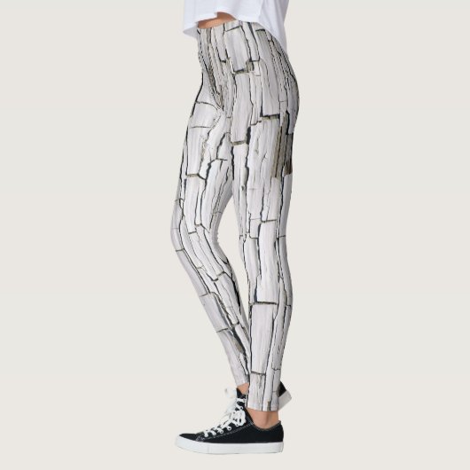 schilverf: witte muuresthetiek leggings (Links)