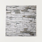  schilverf: witte muuresthetiek wandkleed (Voorkant (horizontaal))
