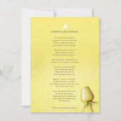 Schimergeel rozengedicht (Achterkant)