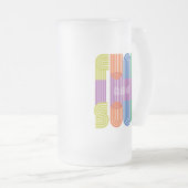 schimmel matglas bierpul (Voorkant rechts)