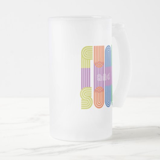 schimmel matglas bierpul (Voorkant rechts)