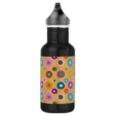 Schimmelflesje met kleurrijk sinaasappel waterfles  (Rechts)