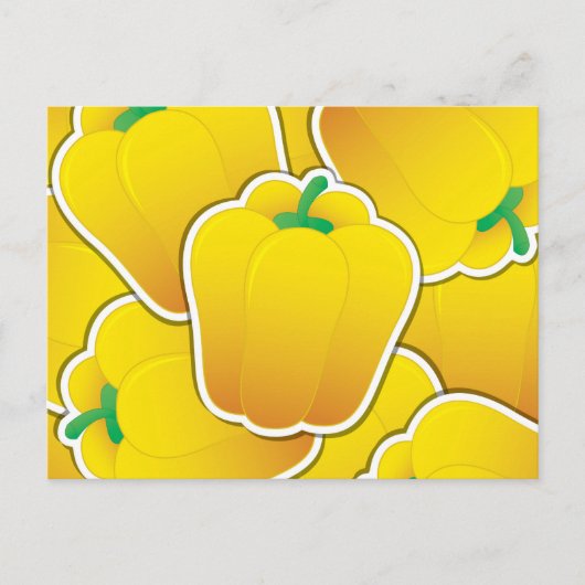 Schimmelgele peper briefkaart (Voorkant)