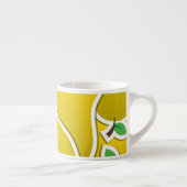 Schimmelgele schil espresso kop (Rechts)