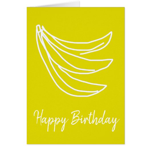 Schimmelgelige banaan (Voorkant)