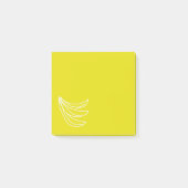 Schimmelgelige banaan post-it® notes (Voorkant)