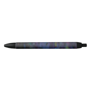 Schimmelig, abstracte gladde waterkleur. zwarte inkt pen