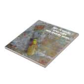 Schimmelige Artistieke Tile! Tegeltje (Zijkant)