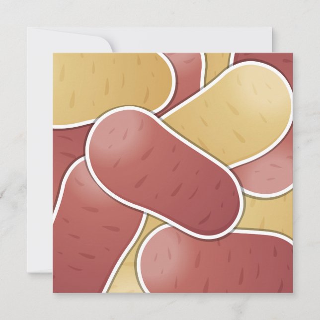 Schimmelige gemengde aardappel (Voorkant)