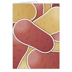 Schimmelige gemengde aardappel