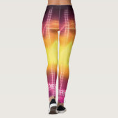 Schimmelige gloed in het donker leggings (Achterkant)