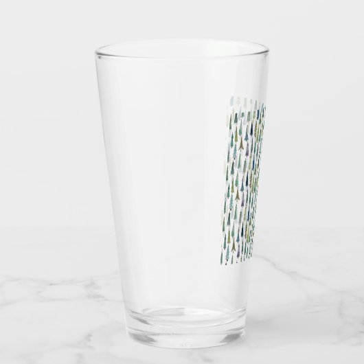 Schimmelige kerstbomen (schilderkunst) glas (Rechts)