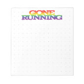 Schimmelige kleurige regenboogschoen met gestreept notitieblok (Voorkant)